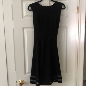Women’s black sleeveless dress